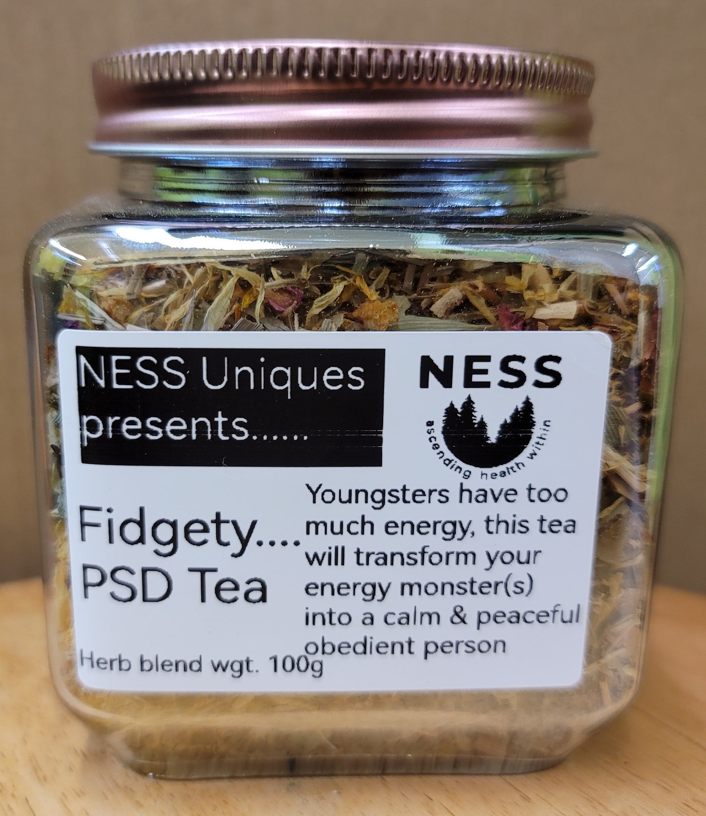 Fidgety PSD Tea