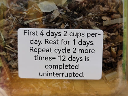 Gummie Worms Parasite Tea