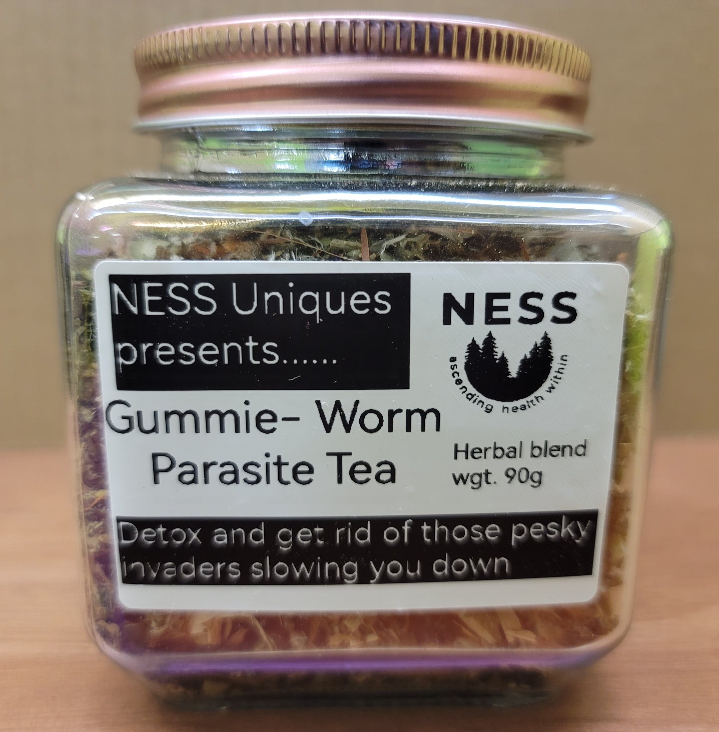 Gummie Worms Parasite Tea